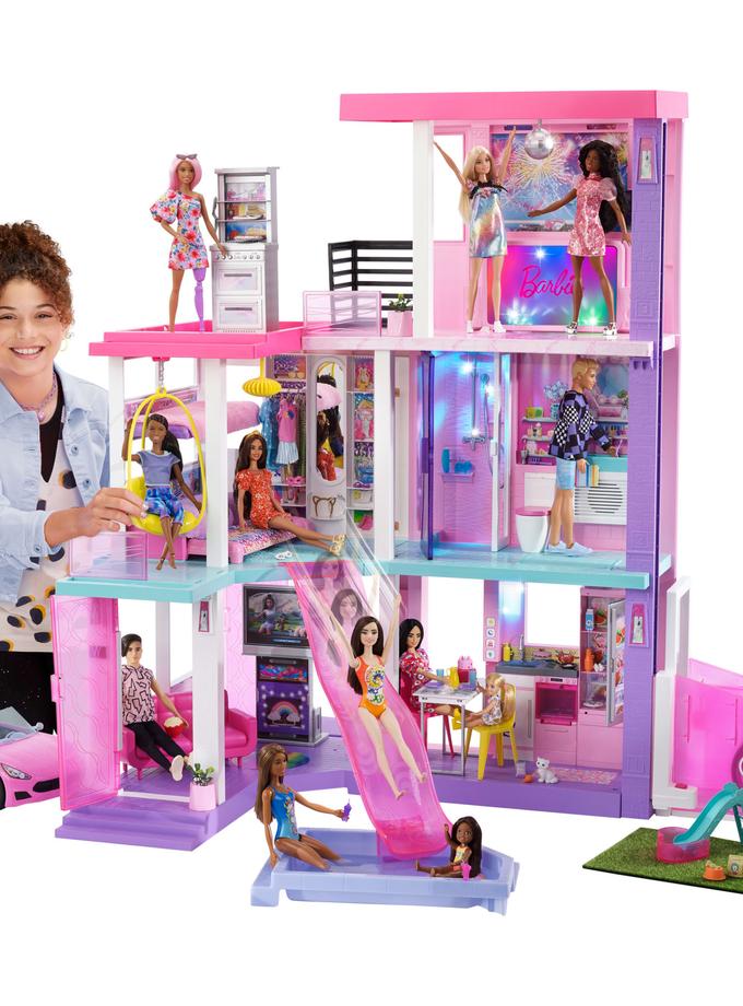 Barbie 60Th Celebration Dreamhouse Playset (3.75 Ft) With 2 Dolls, Car & More Same Day Delivery