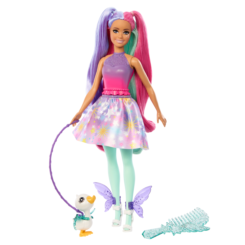 Barbie A Touch Of Magic Doll, The Glyph With Fantasy Outfit, Pet & Accessories Best Buy