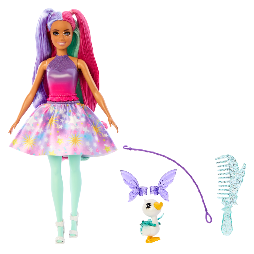 Barbie A Touch Of Magic Doll, The Glyph With Fantasy Outfit, Pet & Accessories Best Buy