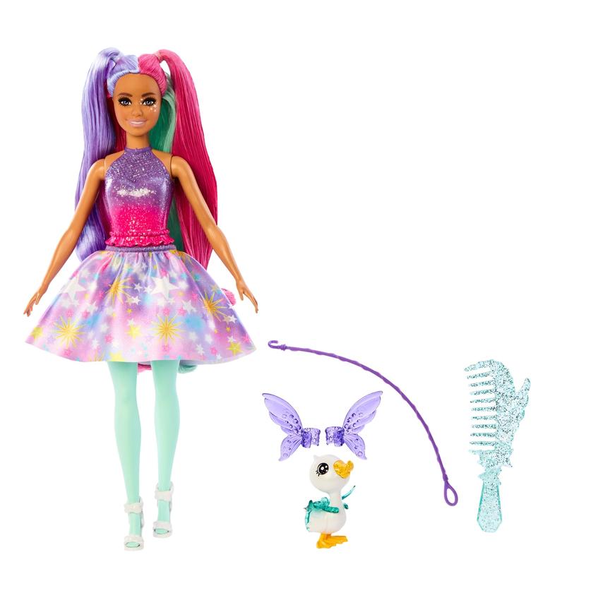 Barbie A Touch Of Magic Doll, the Glyph With Fantasy Outfit, Pet & Accessories New Arrival