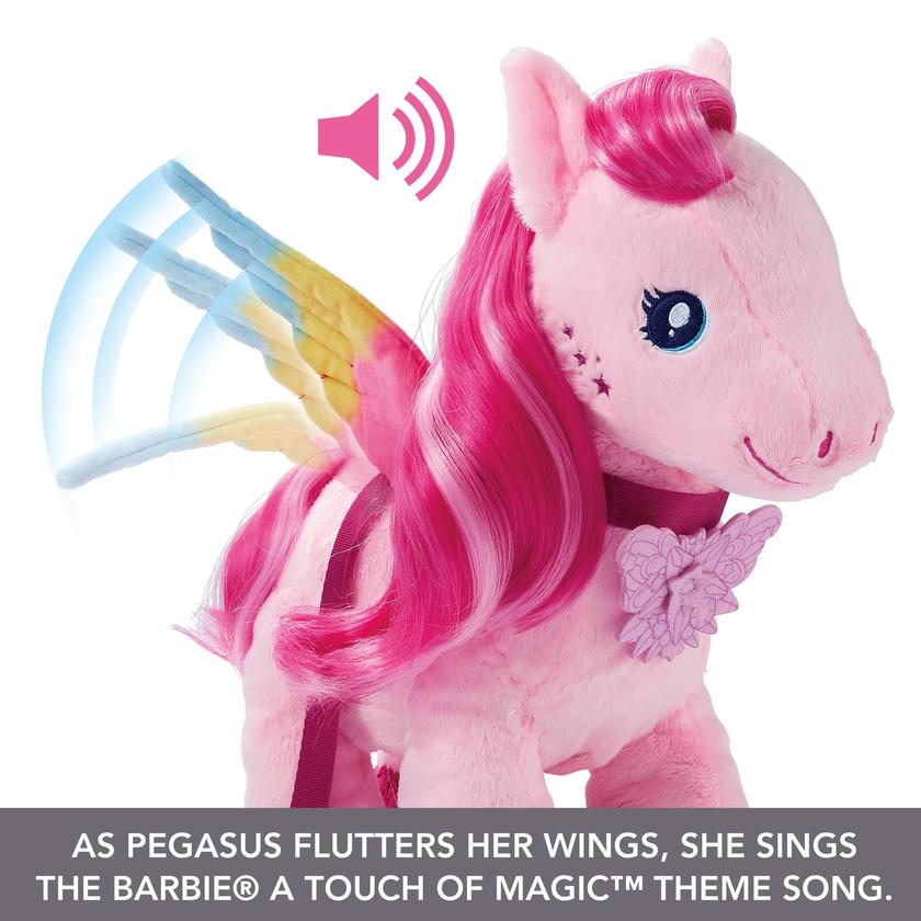 Barbie A Touch Of Magic Walk & Flutter Pegasus Plush Best Price