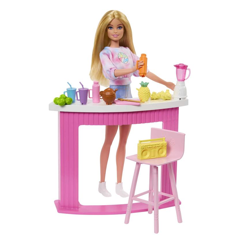 Barbie Accessories, Doll House Furniture, Smoothie Bar Story Starter Same Day Delivery