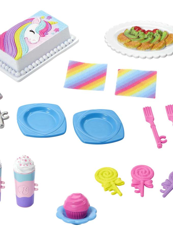 Barbie Accessories | Unicorn Toys | Barbie Party Decorations Free shipping