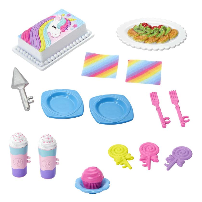 Barbie Accessories | Unicorn Toys | Barbie Party Decorations Free shipping