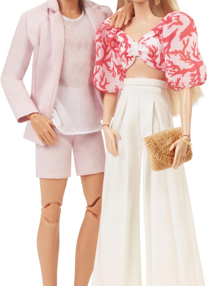 Barbie And Ken Doll Two-Pack For @Barbiestyle, Resort-Wear Fashions High Quality