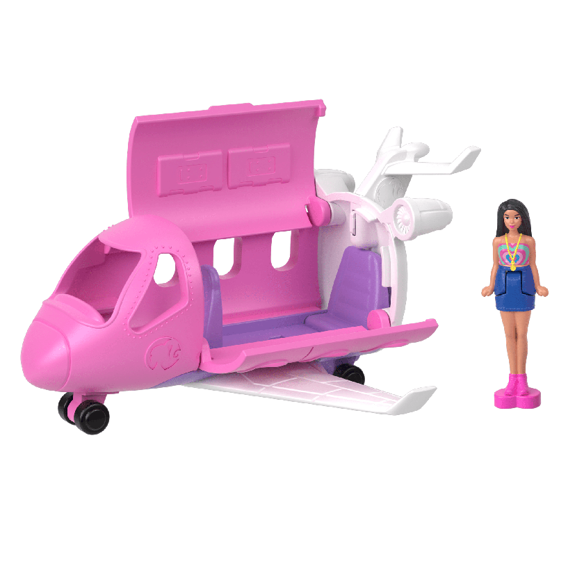 Barbie-Avion de Rêve Mini-Barbieland-Coffret Avec Avion et Poupée Same Day Delivery