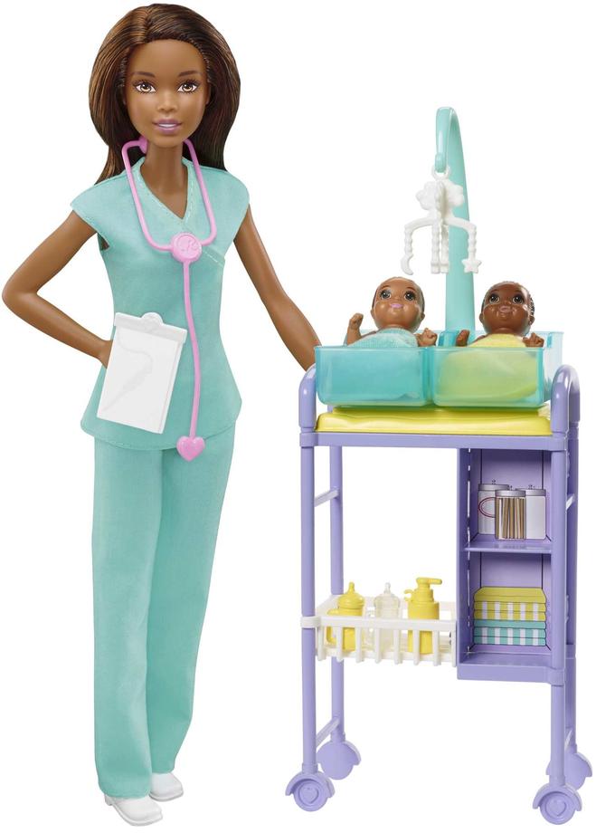 Barbie Baby Doctor Doll Free shipping