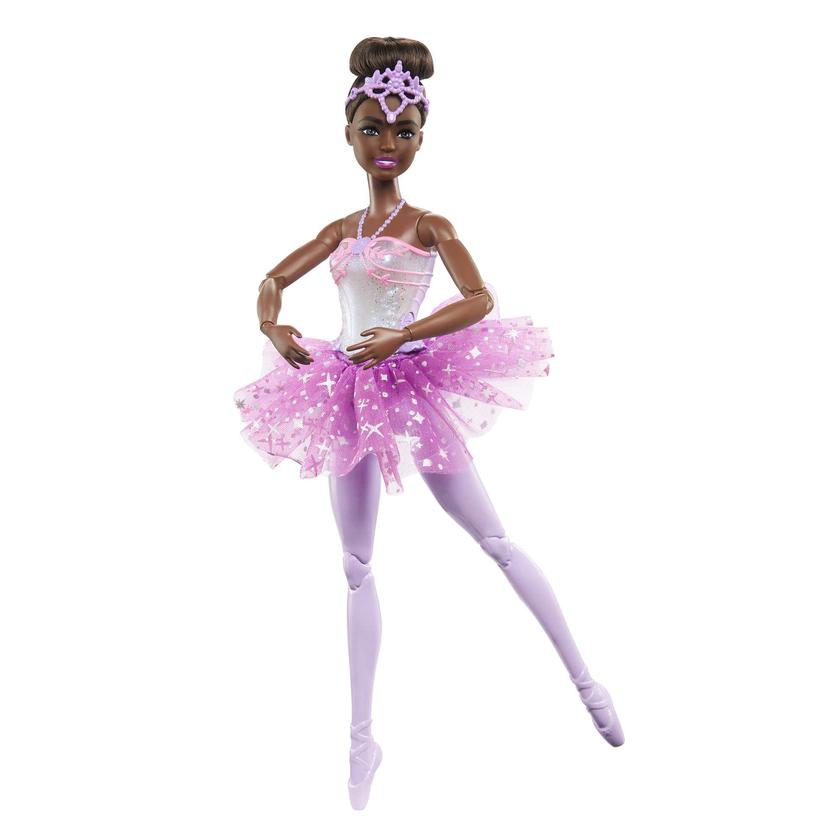 Barbie®-Ballerine Lumières Scintillantes-Poupée Cheveux Noirs High Quality