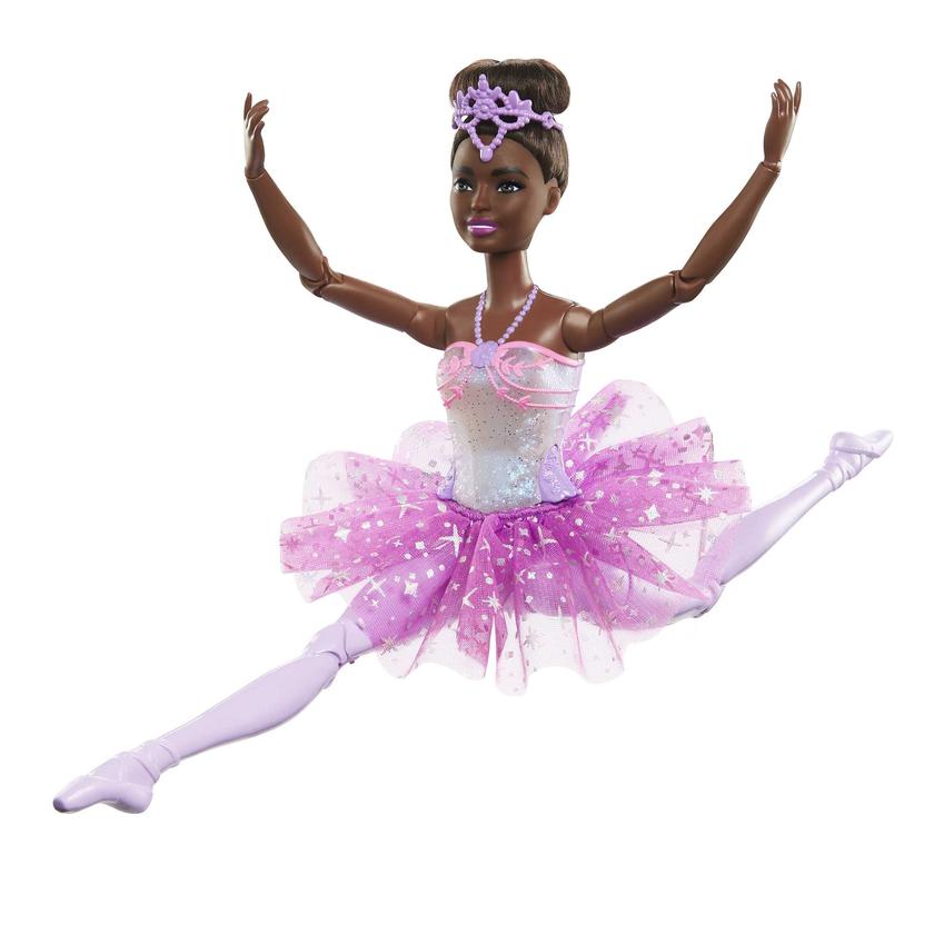 Barbie®-Ballerine Lumières Scintillantes-Poupée Cheveux Noirs High Quality