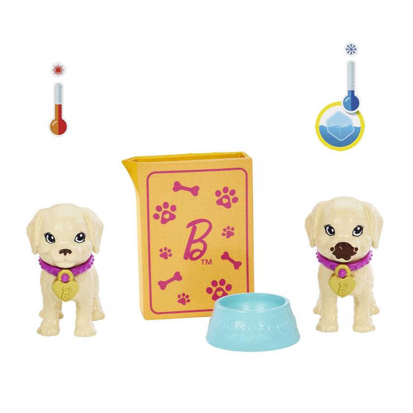 Barbie-Barbie Adopte Un Chiot, Coffret Avec Poupée et 2 Chiots Best Seller