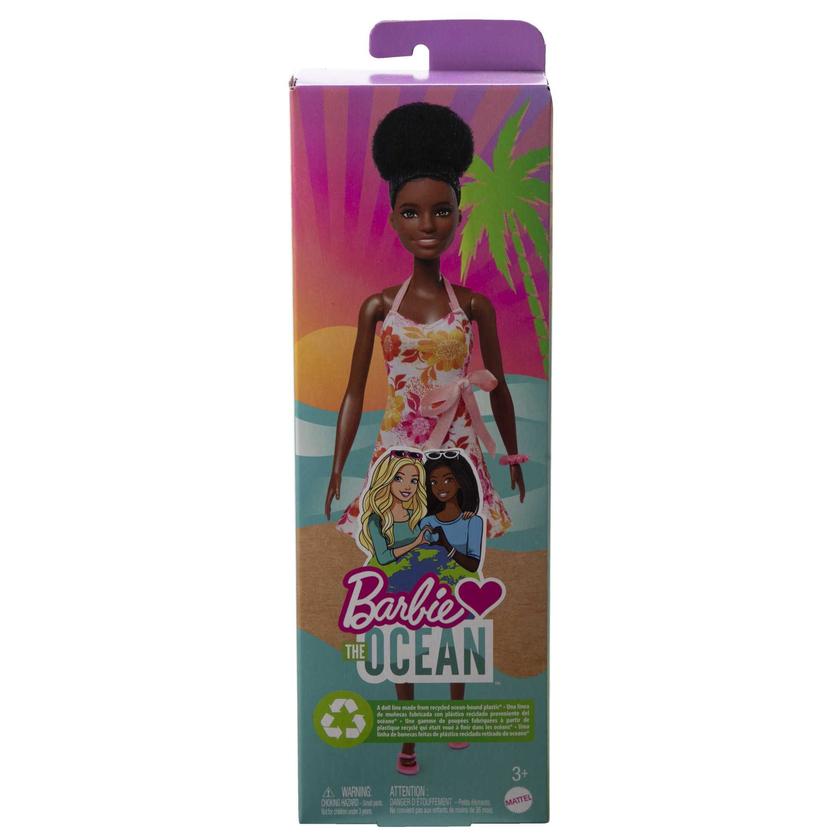 Barbie®-Barbie® Aime L’Océan-Poupée Brune en Plastique Recyclé Same Day Delivery