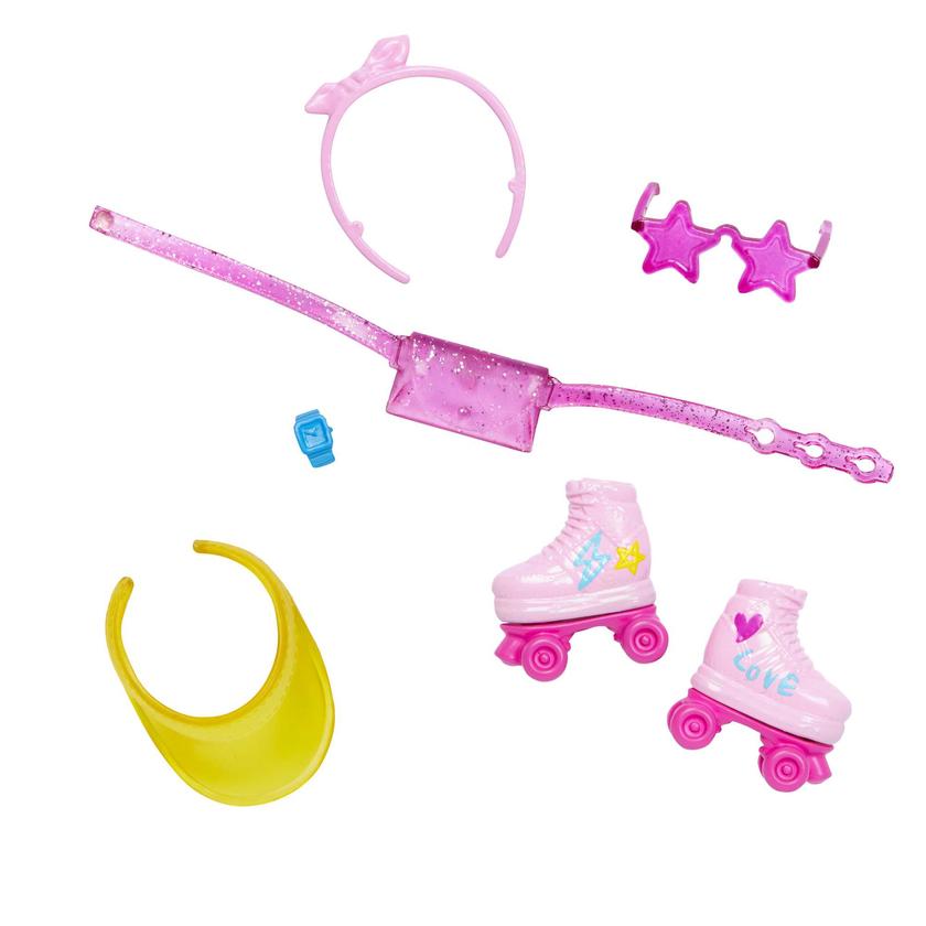 Barbie Barbie Day & Play Rollers Tendance, Poupée et Accessoires Free shipping