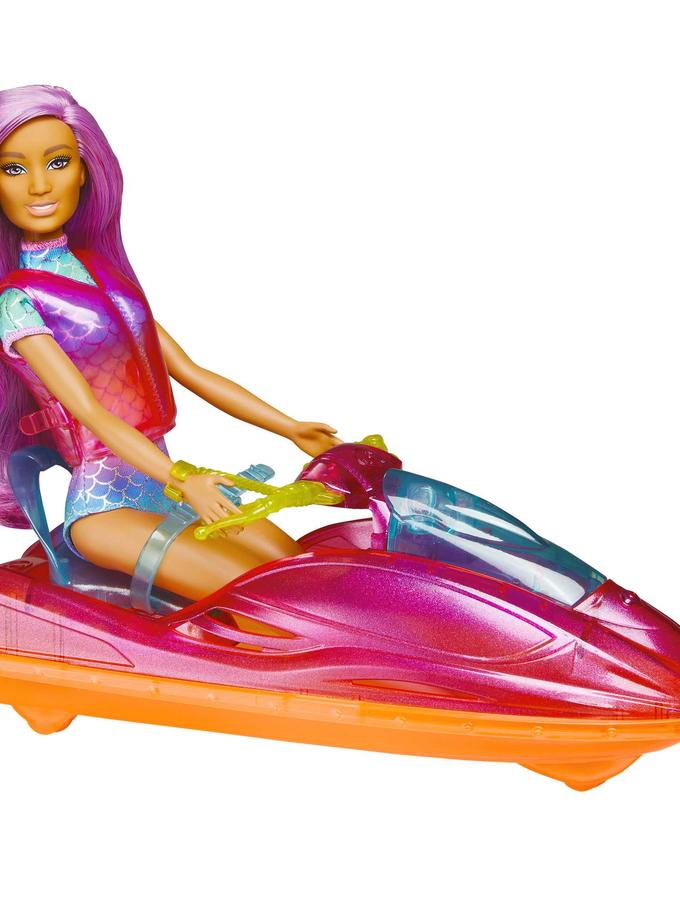 Barbie Beach Doll With Jet Ski And Water Sport Accessories, Puppy, Dolphins And More Best Price