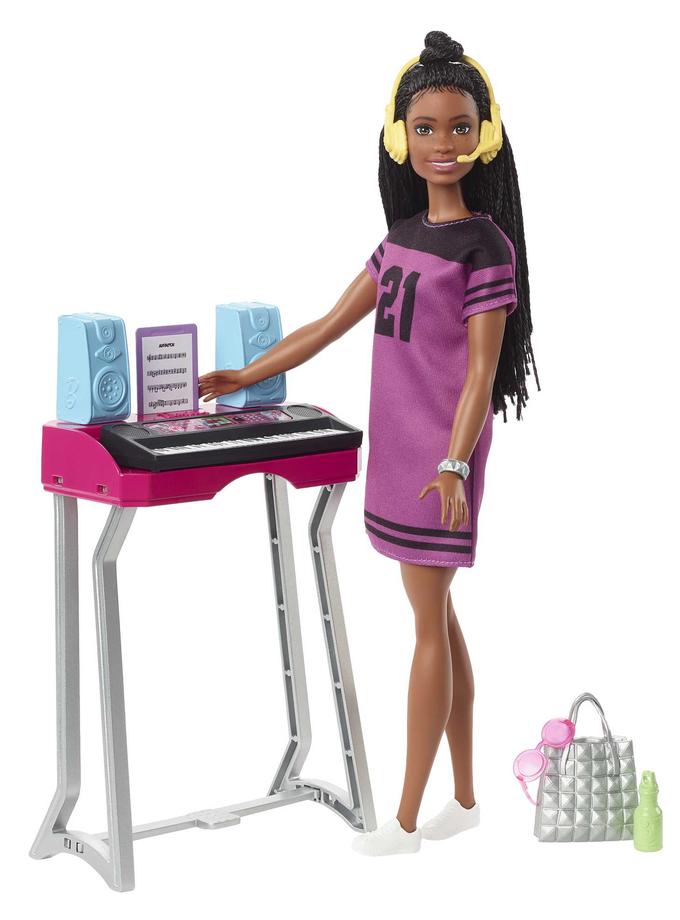 Barbie: Big City, Big Dreams Barbie “Brooklyn” Doll & Music Studio Playset Same Day Delivery