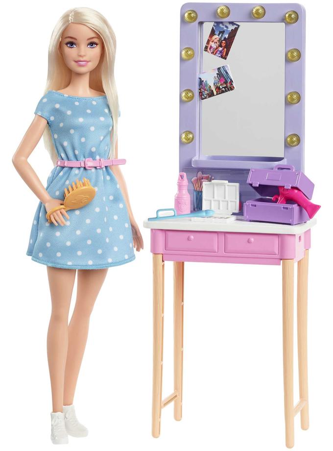 Barbie: Big City, Big Dreams Barbie “Malibu” Doll & Dressing Room Playset On Sale