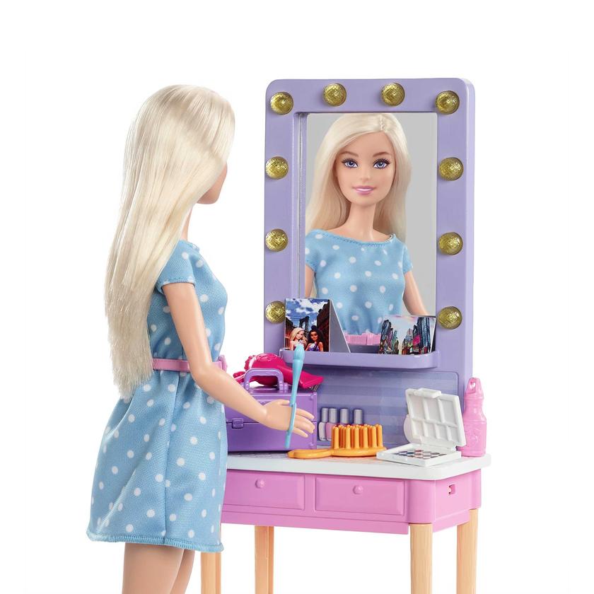 Barbie: Big City, Big Dreams Barbie “Malibu” Doll & Dressing Room Playset On Sale