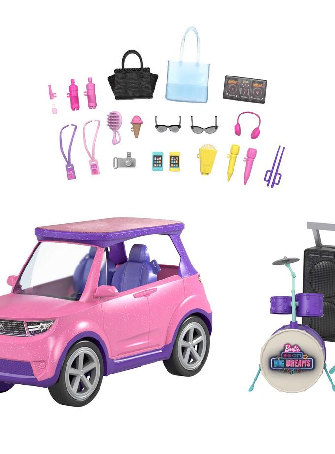 Barbie: Big City, Big Dreams Transforming Vehicle Playset, Gift For 3 To 7 Year Olds Best Price