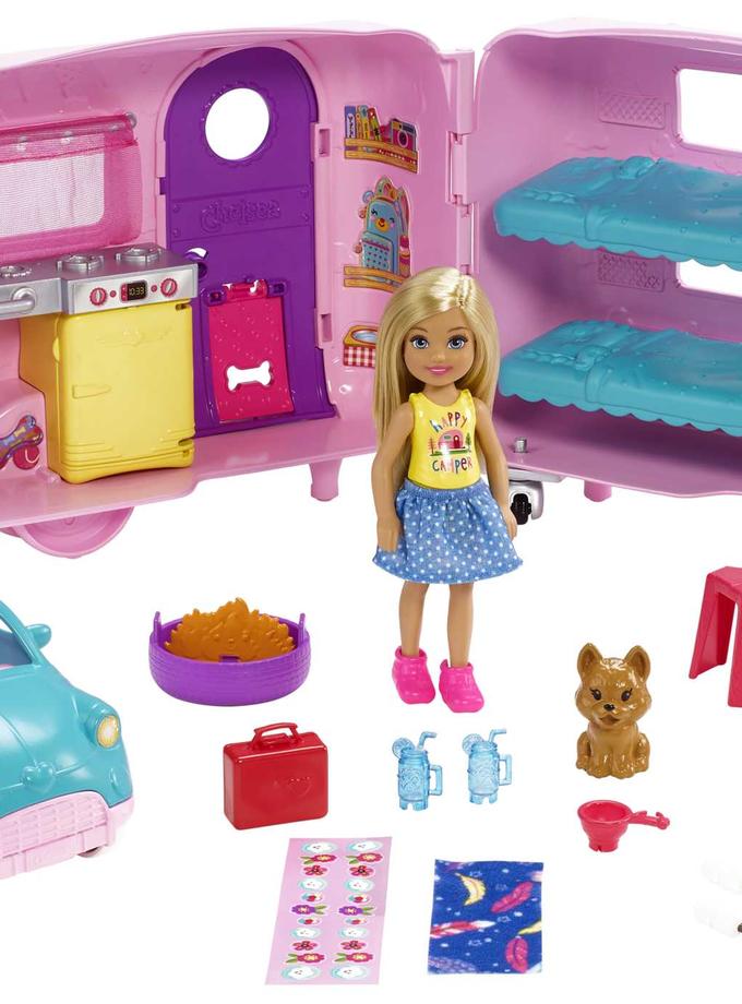 Barbie Boneca Camper de Chelsea High Quality