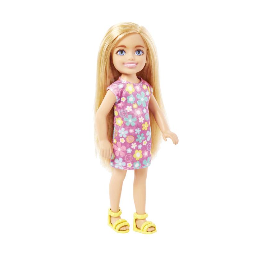 Barbie Boneca Chelsea Vestido de Flor Roxo Best Buy