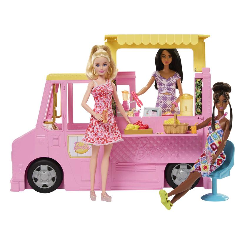 Barbie Camion à Limonade Coffret 25 Éléments de Jeu Same Day Delivery