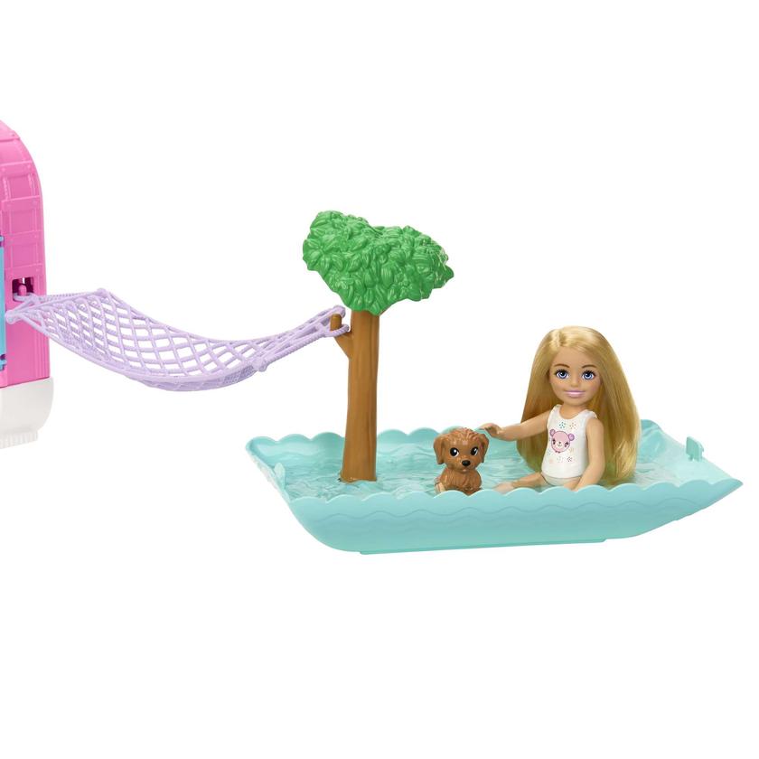 Barbie-Camping-Car 2 en 1 de Chelsea-Coffret For Sale