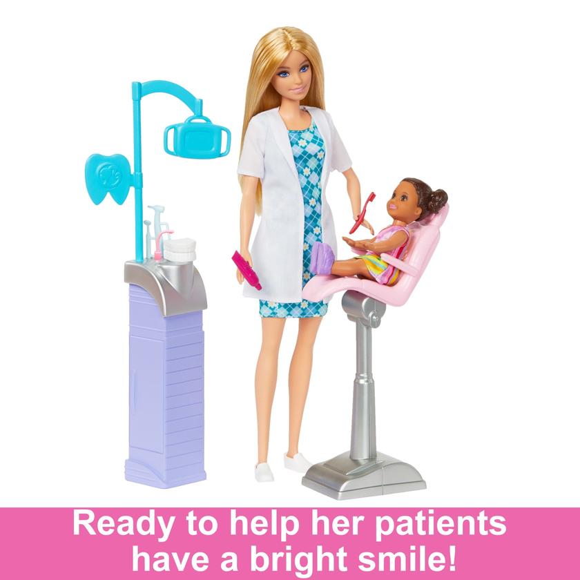 Barbie Careers Dentist Doll And Playset With Accessories, Barbie Toys High Quality