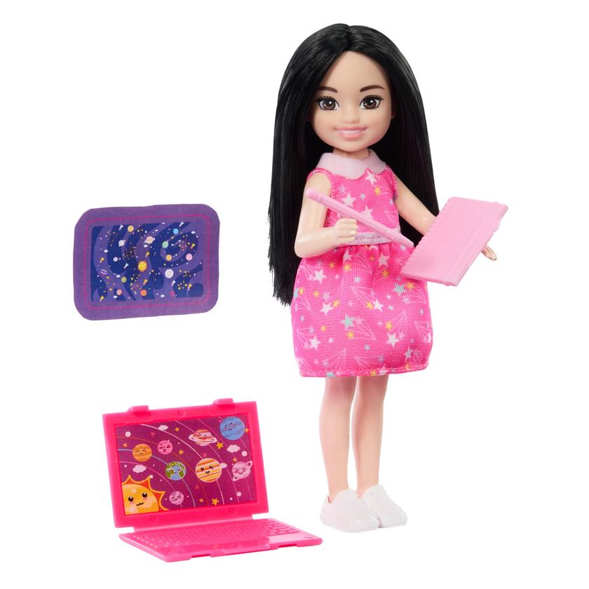 Barbie Chelsea Astronomer Doll & Accessories Set, Career-Themed Brunette Small Doll Best Seller