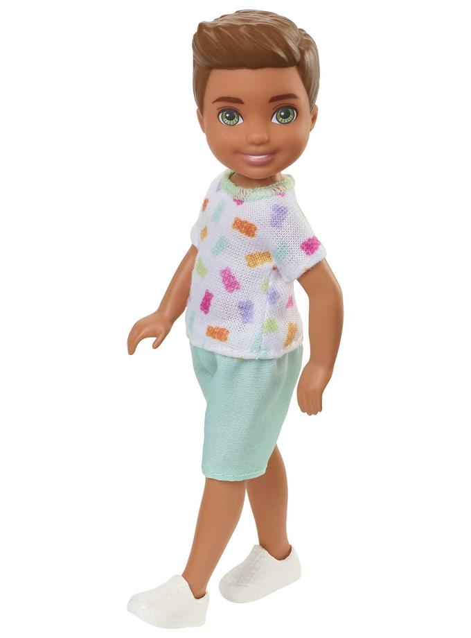 Barbie Chelsea Boy Doll in Colorful T-Shirt, Toy For 3 Year Olds & Up On Sale