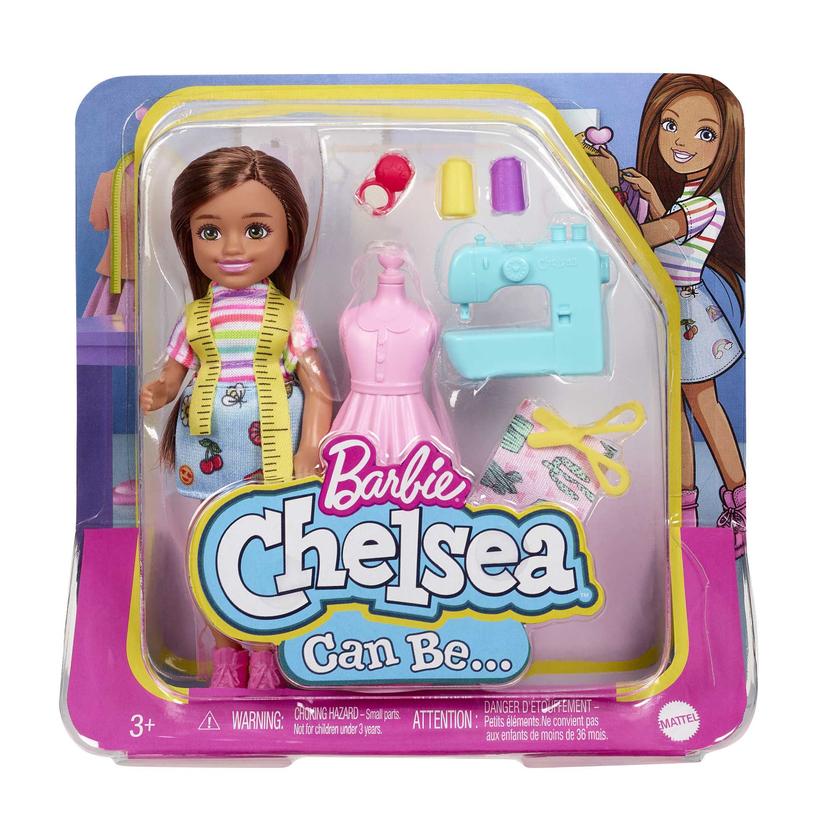 Barbie Chelsea Can Be Playset With Brunette Chelsea Fashion Designer Doll For Sale