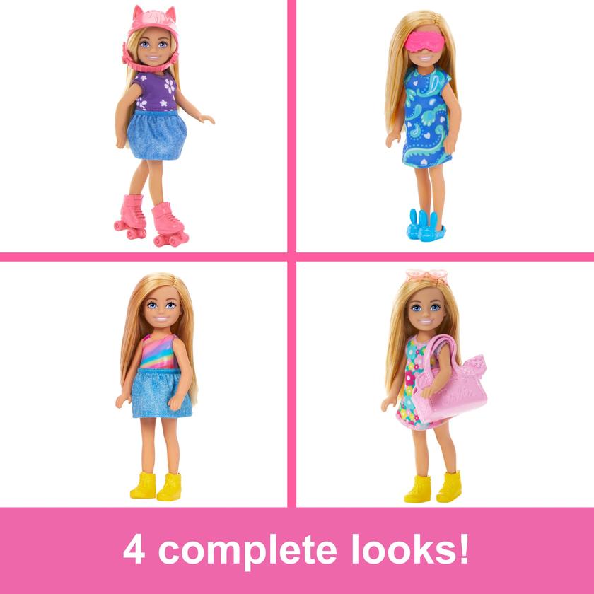 Barbie Chelsea Doll & Closet Toy Playset With Clothes & Accessories High Quality