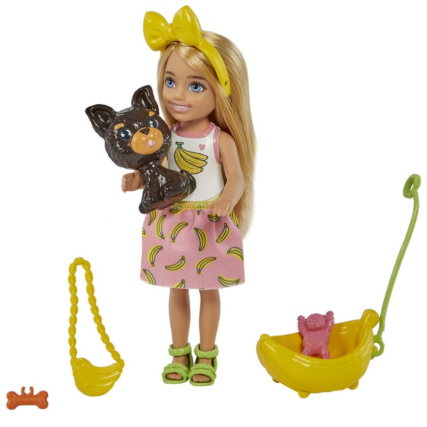 Barbie Chelsea Doll & Pet Puppy With Accessories, Toy For 3 Year Olds & Up New Arrival