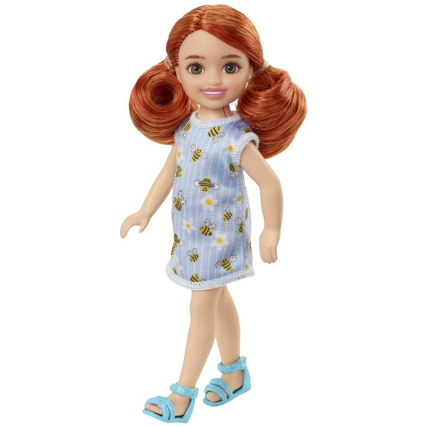 Barbie Chelsea Doll (Red Hair) in Bumblebee Dress, Toy For 3 Year Olds & Up For Sale