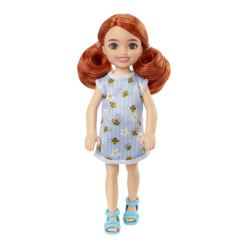 Barbie Chelsea Doll (Red Hair) in Bumblebee Dress, Toy For 3 Year Olds & Up For Sale