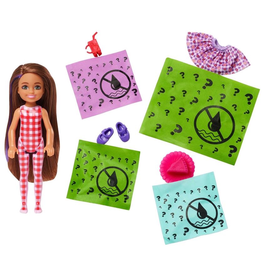 Barbie Chelsea Dolls And Accessories, Color Reveal Doll, Picnic Series Best Price