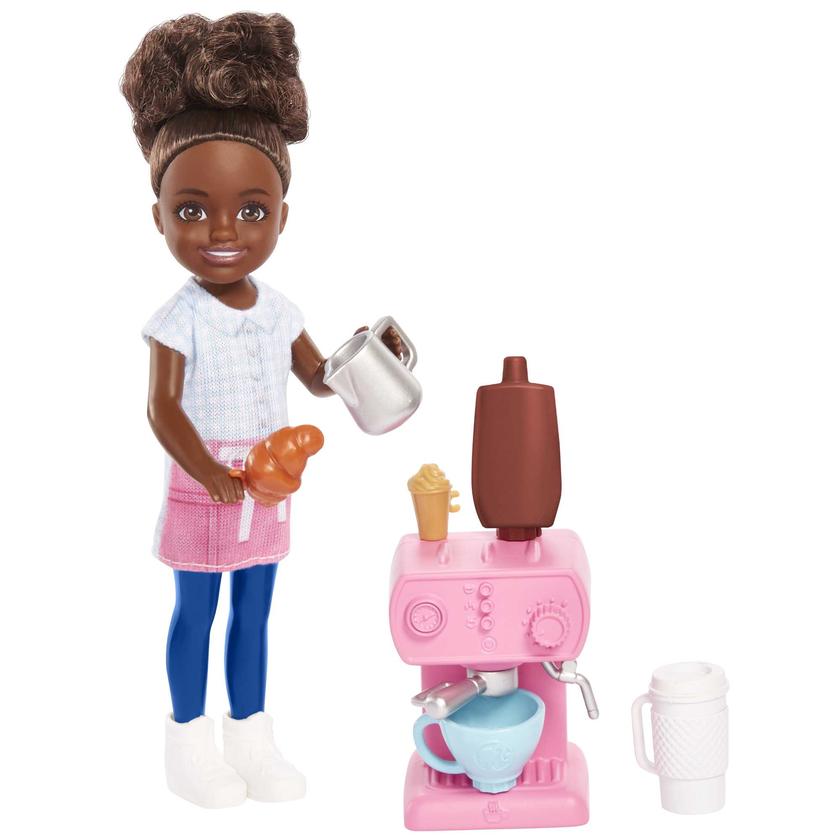 Barbie® Chelsea Poupée Chelsea Peut Être… Barista, Poupée et Acc. Best Seller