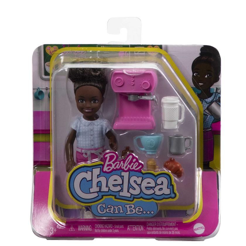 Barbie® Chelsea Poupée Chelsea Peut Être… Barista, Poupée et Acc. Best Seller