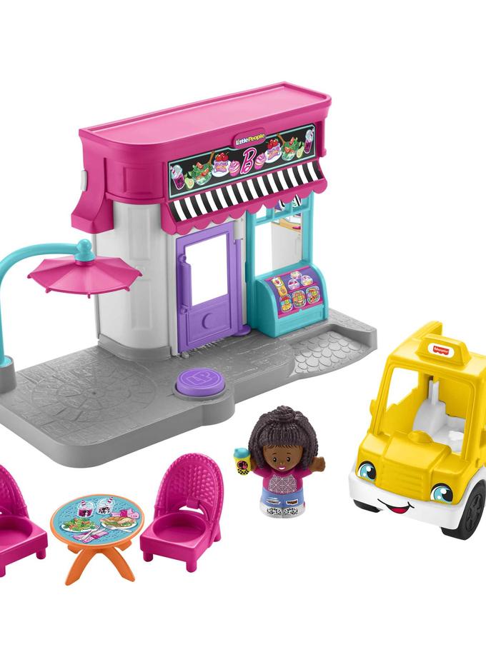 Barbie City Adventures Café And Cab Playset By Little People Best Seller