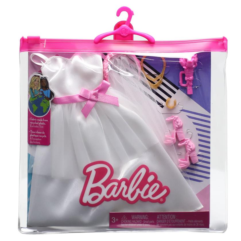 Barbie Clothes, Bridal Fashion Pack For Barbie Doll On Wedding Day Best Seller