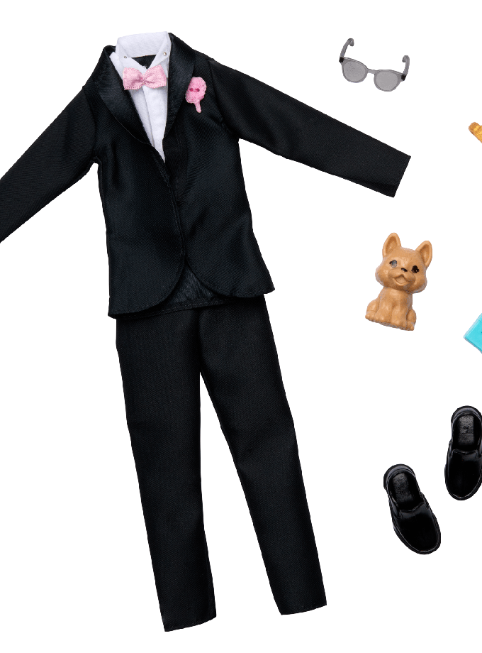 Barbie CloThes, Groom Fashion Pack For Ken Doll On Wedding Day New Arrival