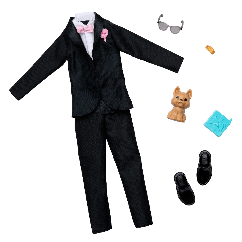 Barbie CloThes, Groom Fashion Pack For Ken Doll On Wedding Day New Arrival