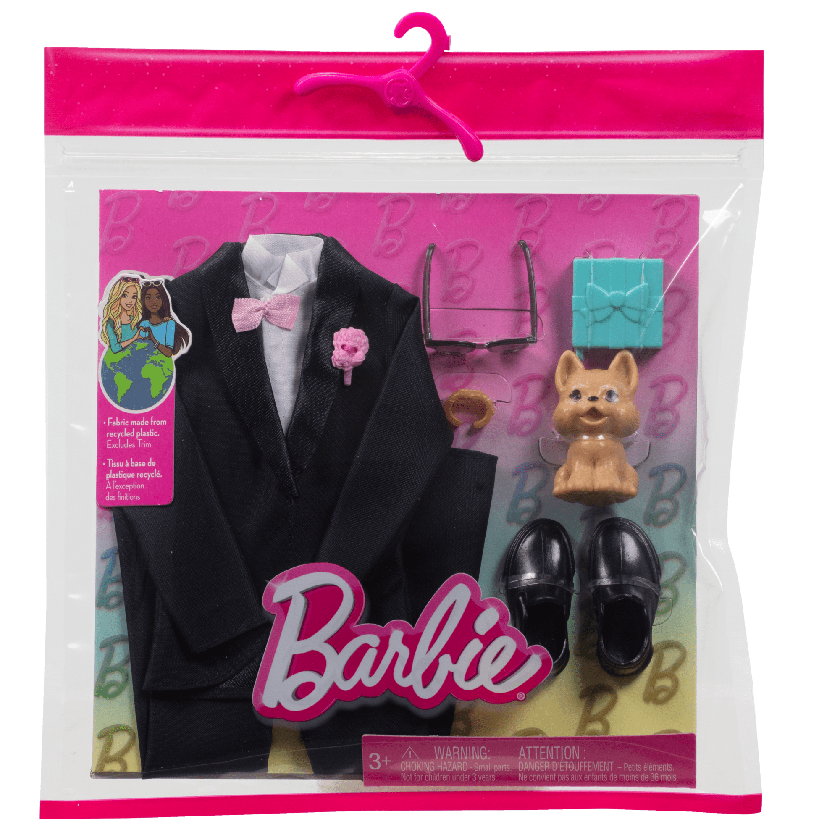 Barbie CloThes, Groom Fashion Pack For Ken Doll On Wedding Day New Arrival