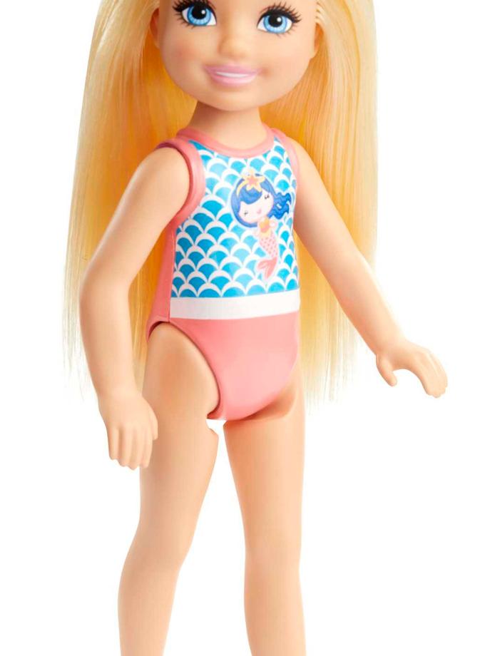 Barbie Club Chelsea Beach Doll, 6-Inch Blonde For Sale