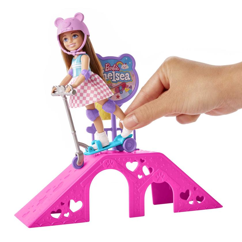 Barbie®-Coffret Chelsea, Coffret Skate-Park Avec Poupée et Accessoires Best Price