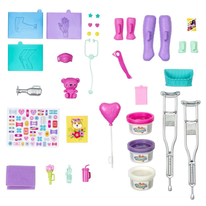 Barbie® Coffret La Clinique De Barbie® Avec Poupée Barbie® Docteur Brune High Quality