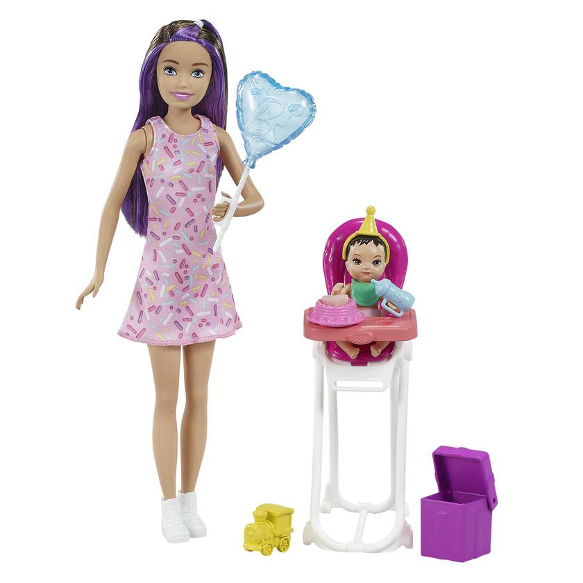 Barbie Coffret Skipper Baby-Sitter Anniversaire New Arrival