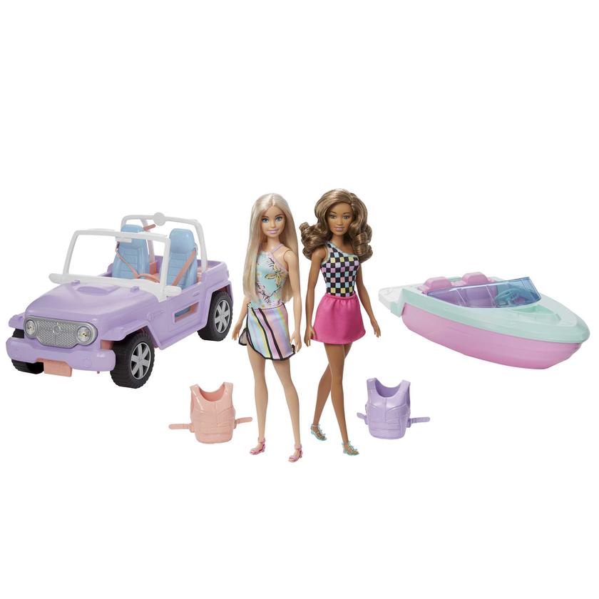 Barbie®  Coffret Véhicules et Poupées For Sale