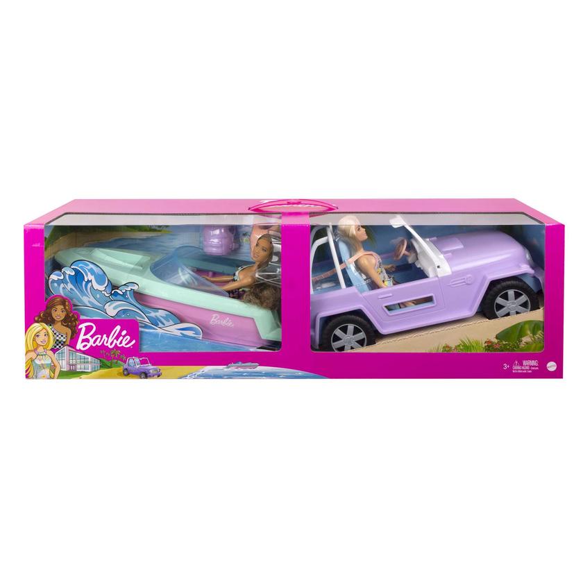 Barbie®  Coffret Véhicules et Poupées For Sale