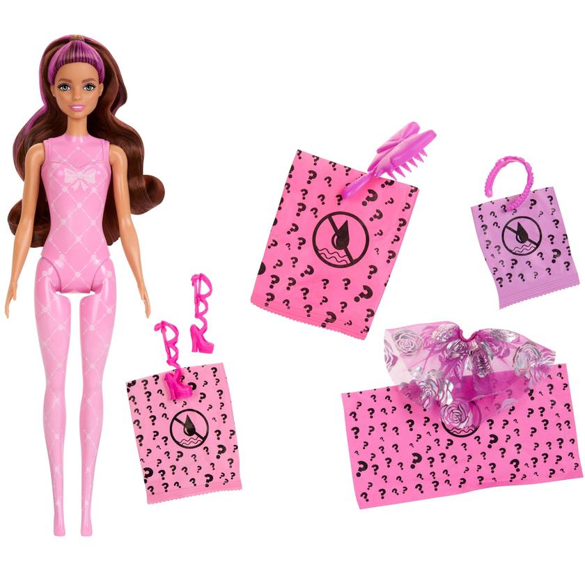 Barbie Color Reveal Ballerina Series Doll & Accessories, 6 Balletcore-inspired Surprises Free shipping