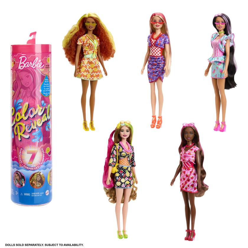 Barbie Color Reveal Boneca Série de Frutas Doces Best Price