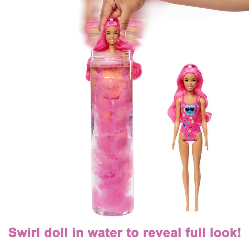 Barbie Color Reveal  Doll, Neon Tie-Dye Series With 7 Surpises, Color-Change Transformation New Arrival